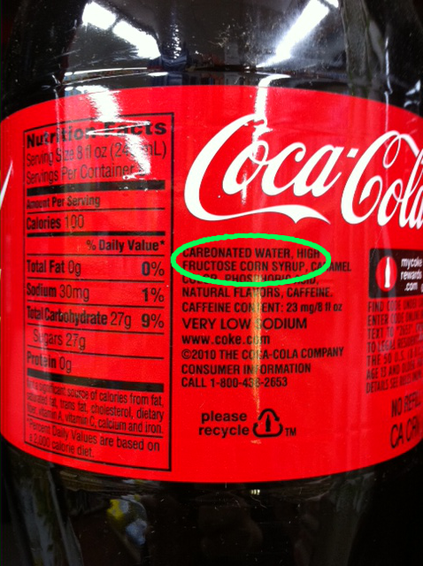 How much high fructose corn syrup is in coca cola What S All The Fuss About High Fructose Corn Syrup Lo Carbolicious